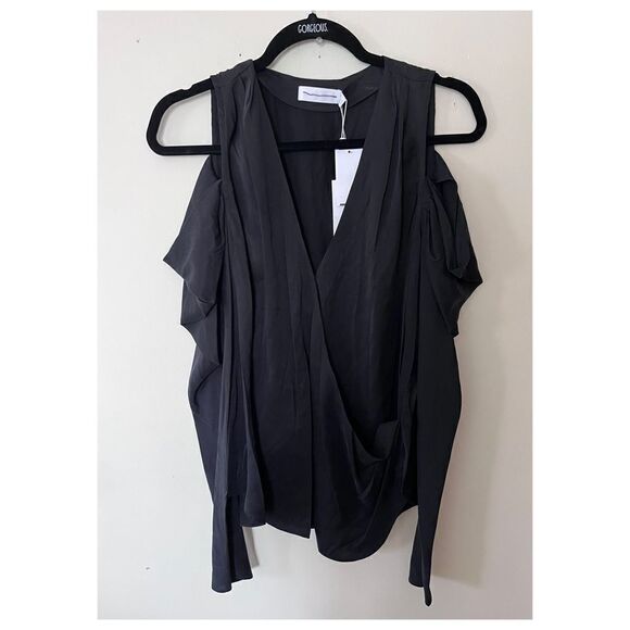 JONATHAN SIMKHAI NWT
Remington Cold-Shoulder Top - Picture 4 of 4